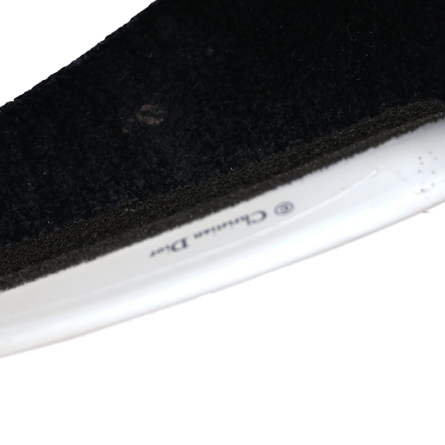 Mirrored DiorClub1 Sun Visor Silver