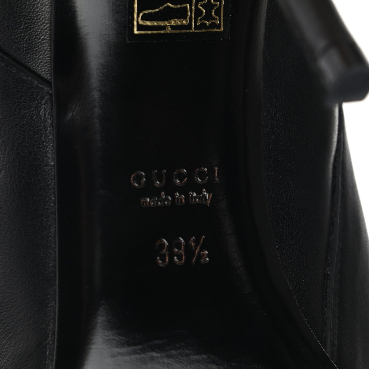 Calfskin Rodano Boots 39.5 Black
