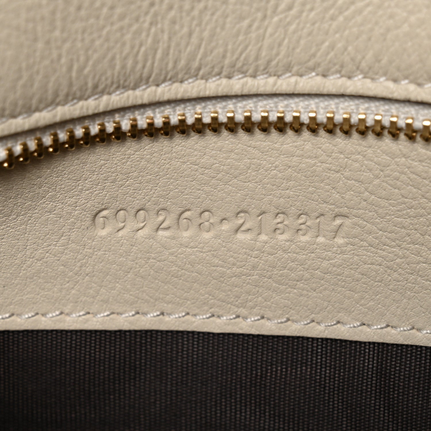 Gucci Roxy Calfskin Blondie Chain Shoulder Flap Bag Mystic White 6 of 10