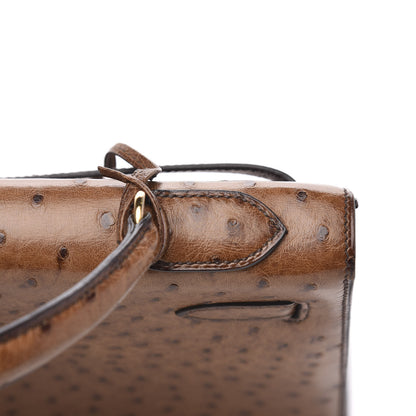 Hermes Ostrich Kelly Sellier 32 23 of 30