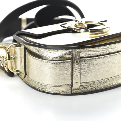 Chloe Metallic Calfskin Small Tess Bag Gold 7 of 10