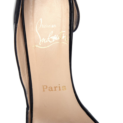 Christian Louboutin Patent New Helmut 100 Pumps 36 Black 8 of 9