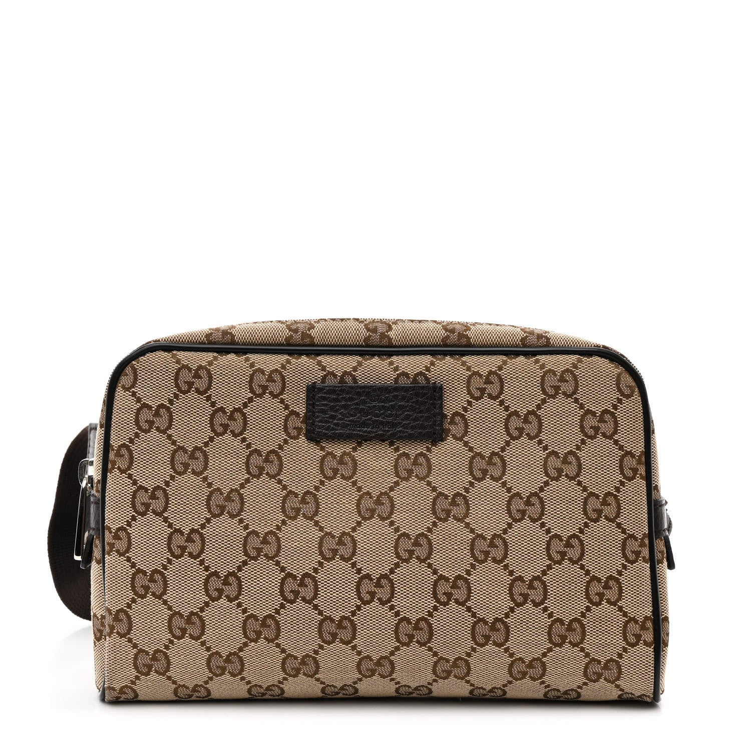 Gucci Monogram Belt Bag Dark Brown 1 of 11