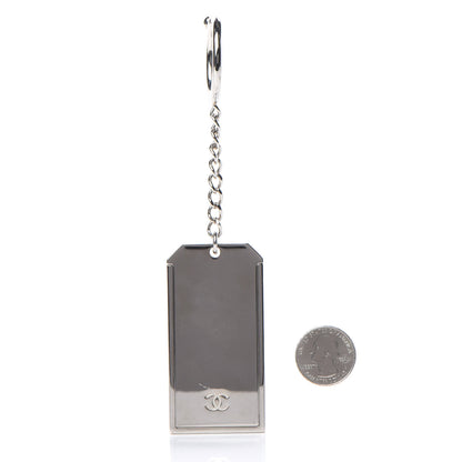 Chanel Metal Mirror Charm Silver 2 of 3