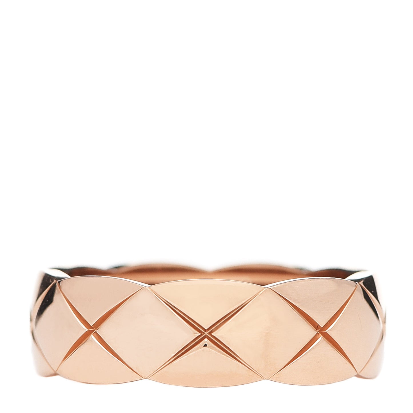 18K Beige Gold Small Coco Crush Ring 58 8.5