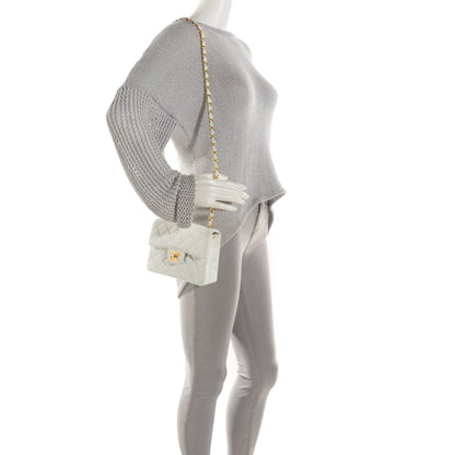Chanel Caviar Quilted Mini Square Flap White 2 of 9