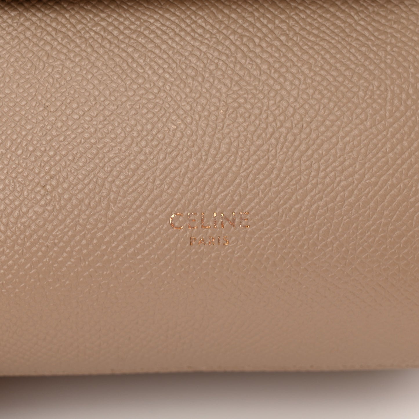 Grained Calfskin Pico Belt Bag Light Taupe