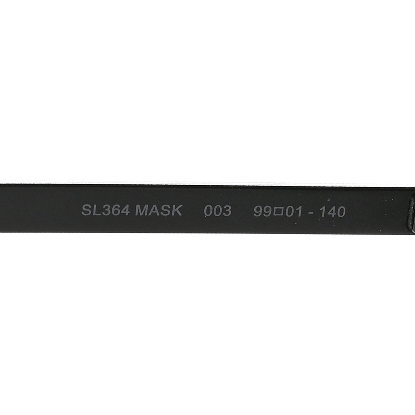 Metal SL 364 Mask Sunglasses Black