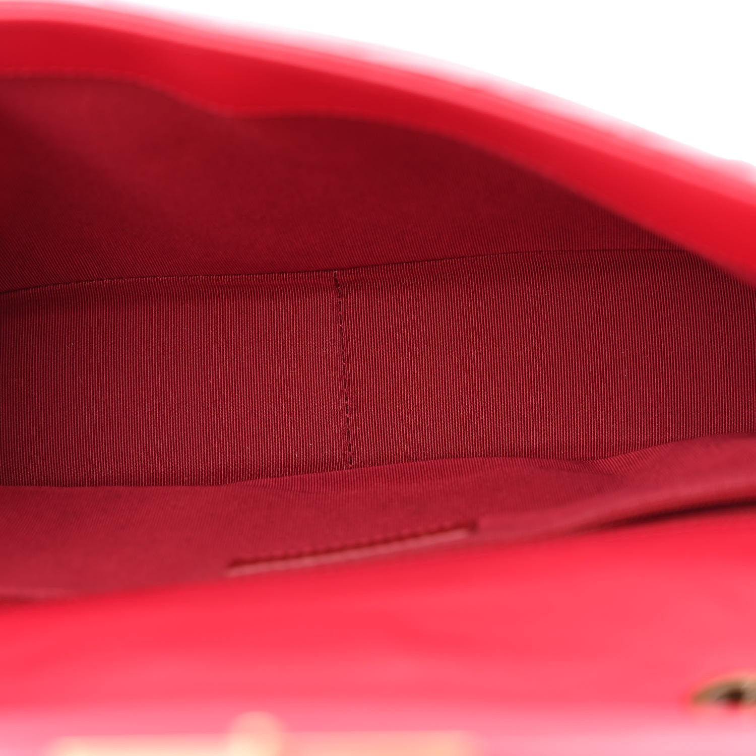 Chanel Lambskin Borse Romane Single Flap Dark Pink 5 of 14