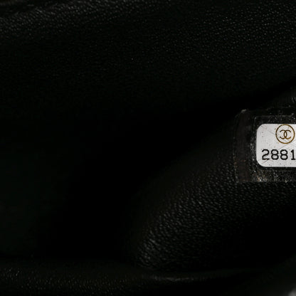 Chanel Calfskin Quilted Chevron In The City Bag Black 6 of 10