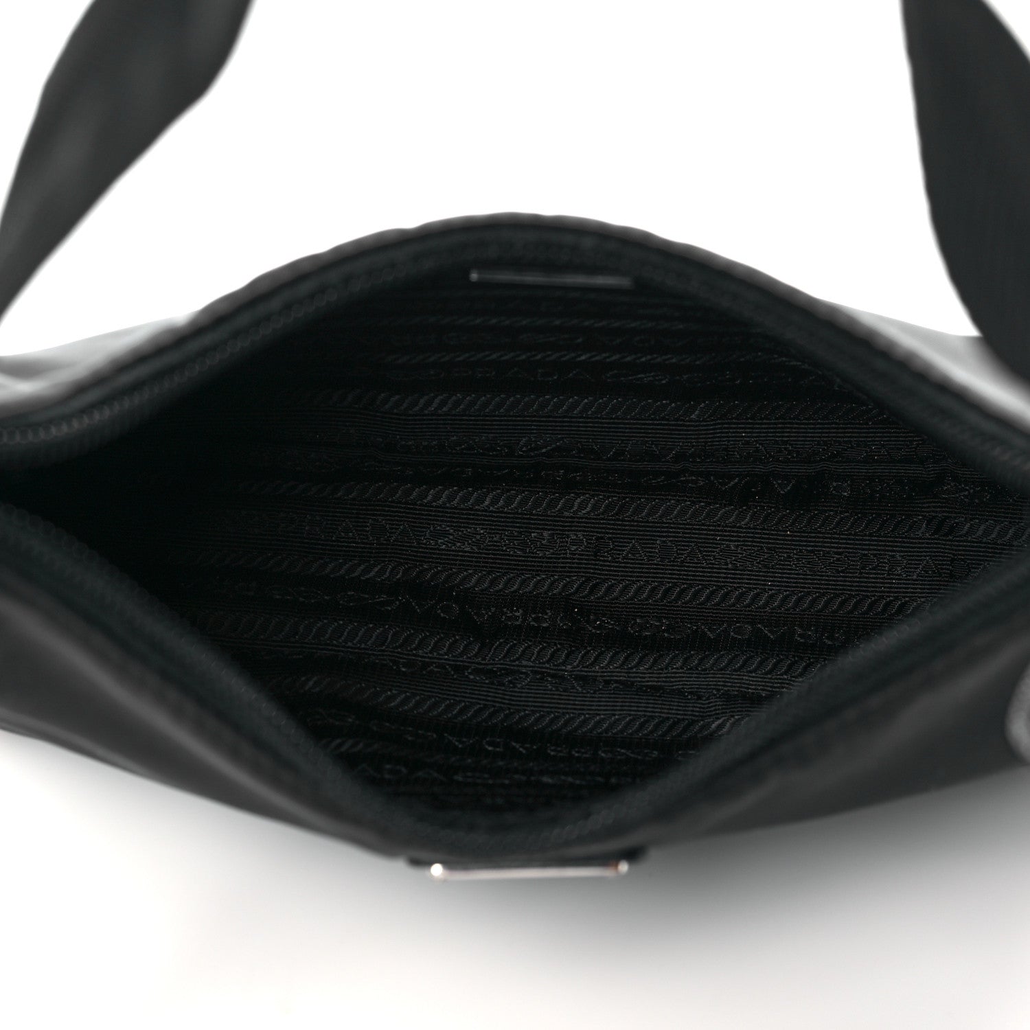 Prada Tessuto Nylon Mini Re-Edition 2000 Bag Black 5 of 10