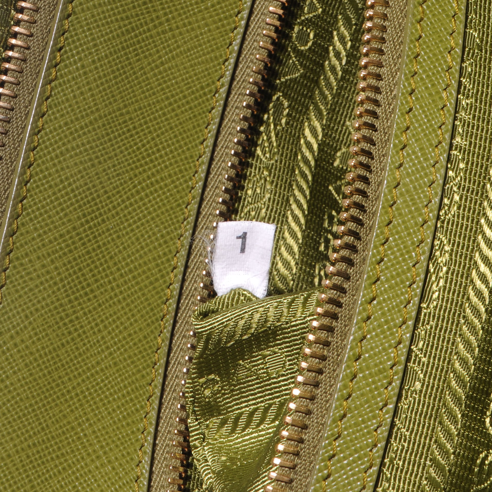 Prada Saffiano Medium Galleria Double Zip Tote Edera 7 of 10