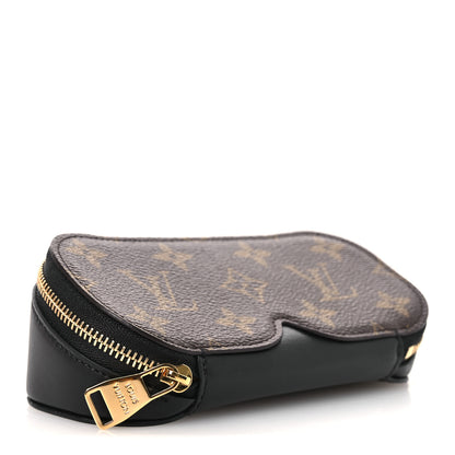 Louis Vuitton Monogram Emilie Zippered Sunglasses Case Black 4 of 7