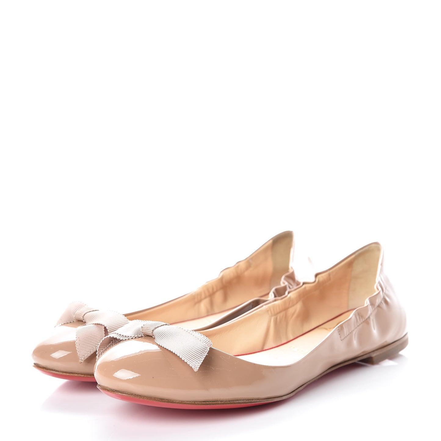 Patent Gloriana Bow Flats 35 Nude