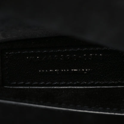 Saint Laurent Metallic Calfskin Small Classic Monogram Kate Tassel Satchel Gold 7 of 10