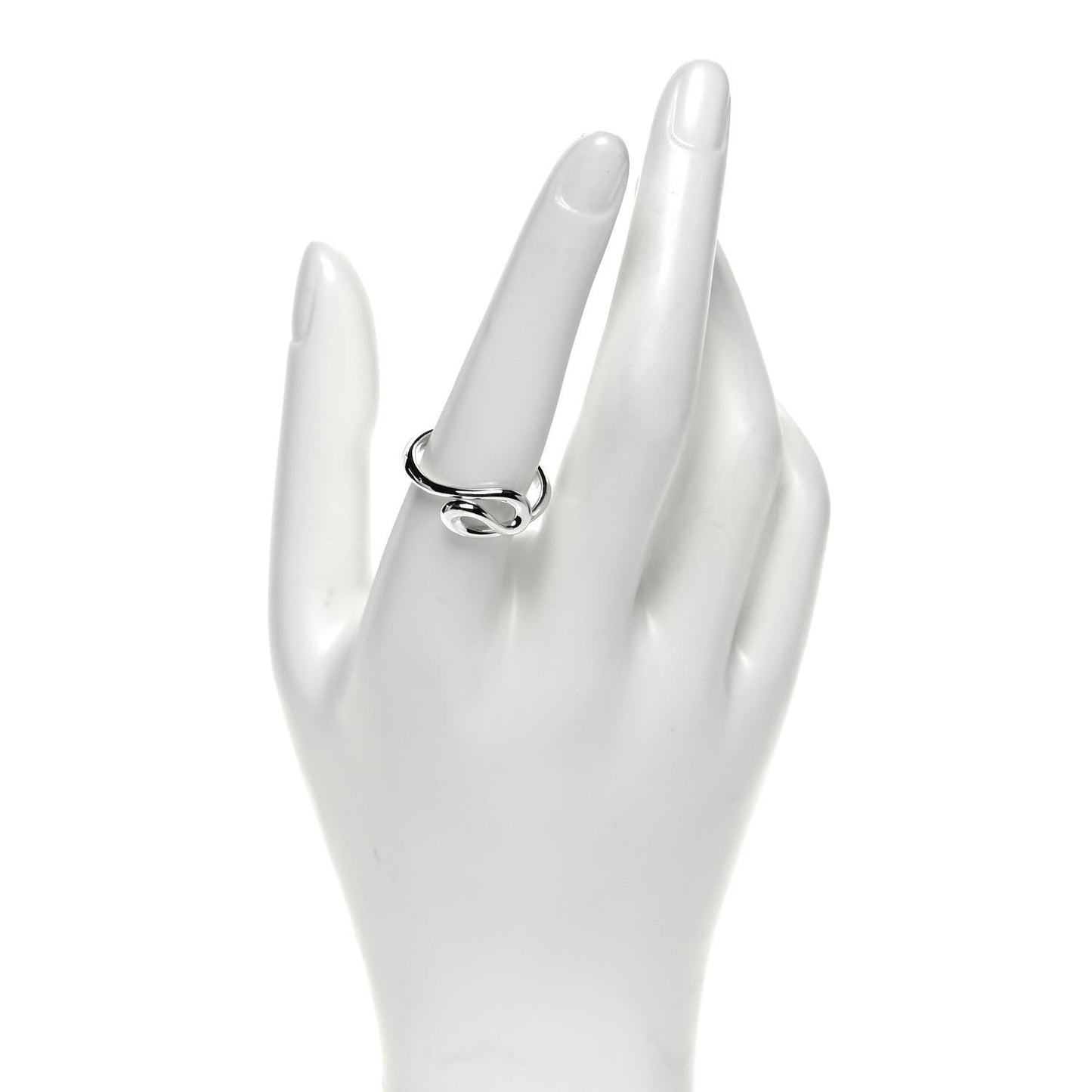 Sterling Silver Elsa Peretti Open Wave Ring 58 8.5
