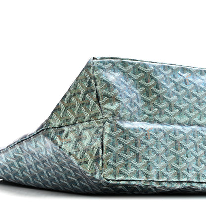 Goyard Iridescent Goyardine Saint Louis GM Pearly Green 10 of 11