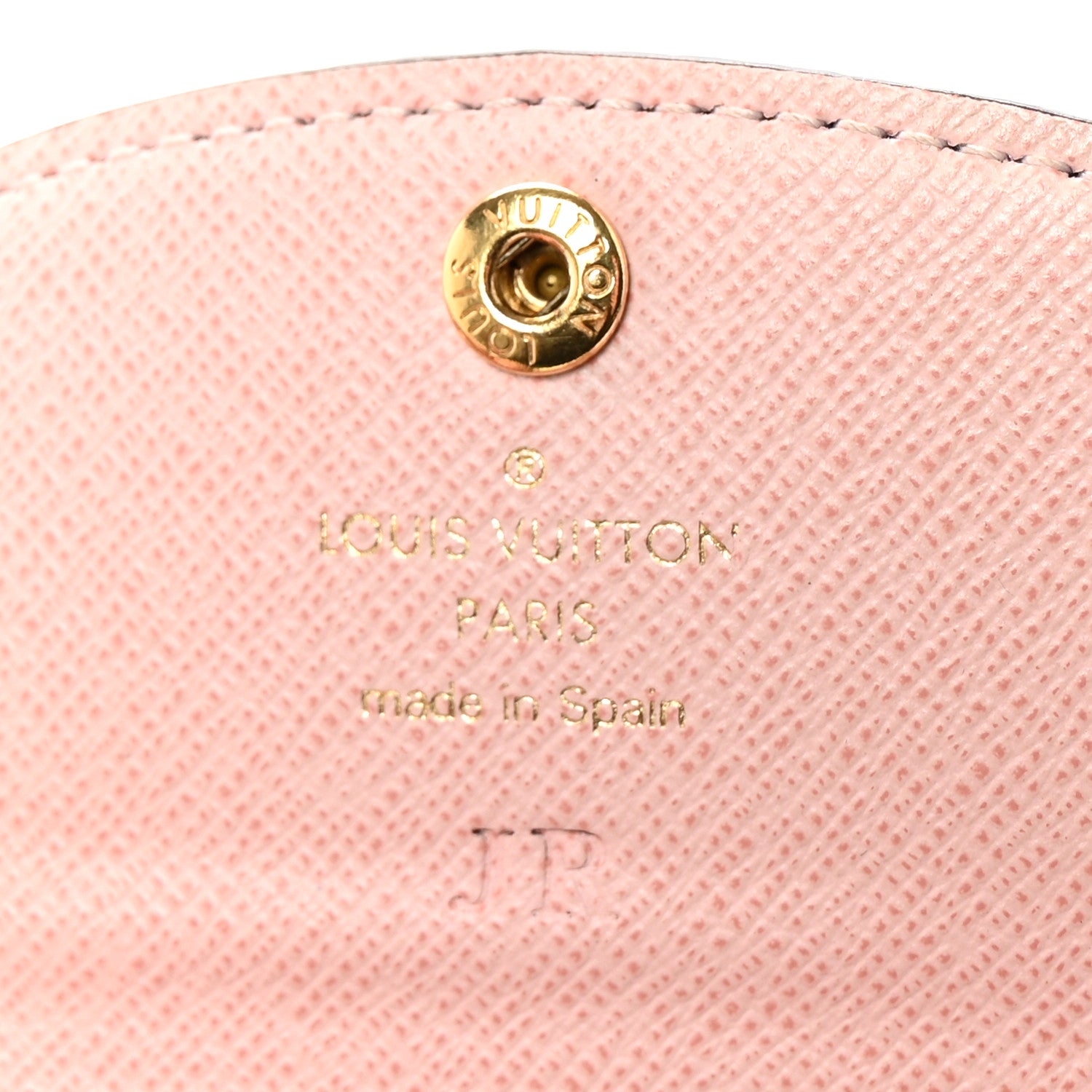 Louis Vuitton Damier Ebene Rosalie Coin Purse Rose Ballerine 6 of 7