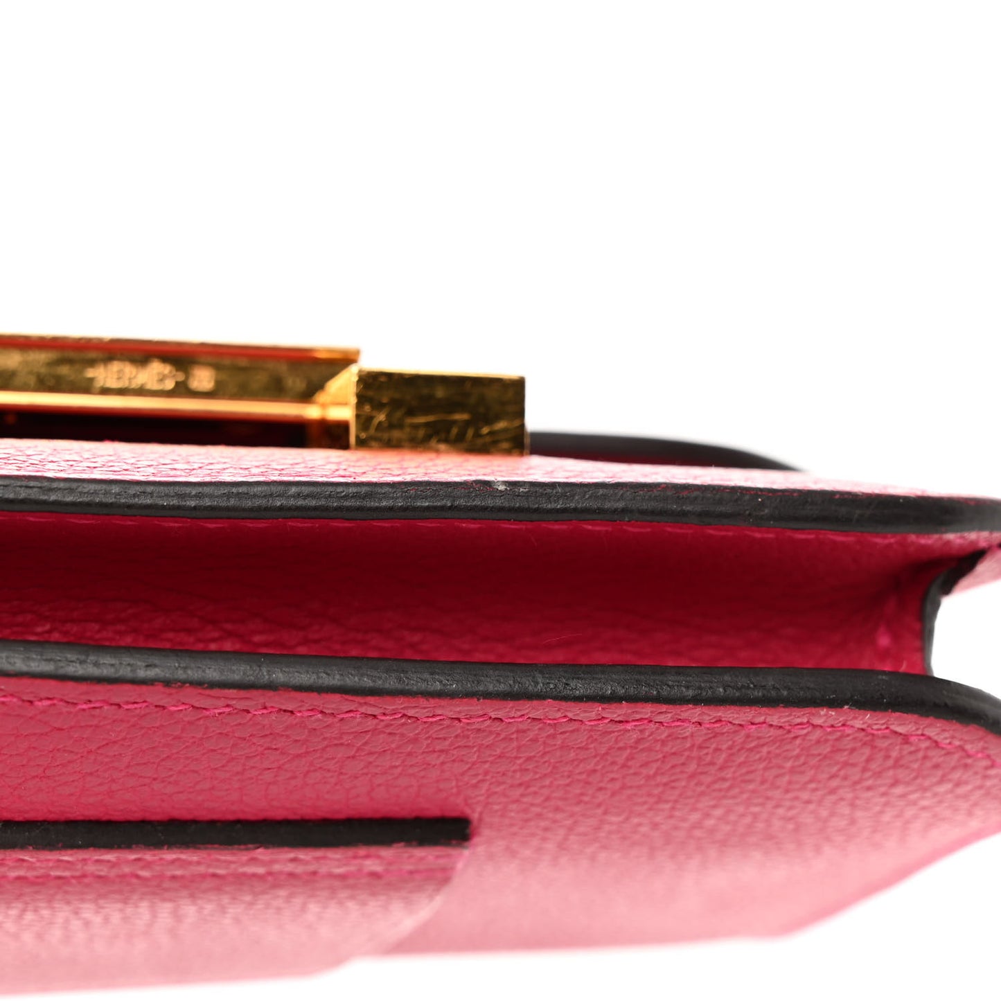 Evercolor Verso Constance Slim Wallet Rose Mexico Chocolate
