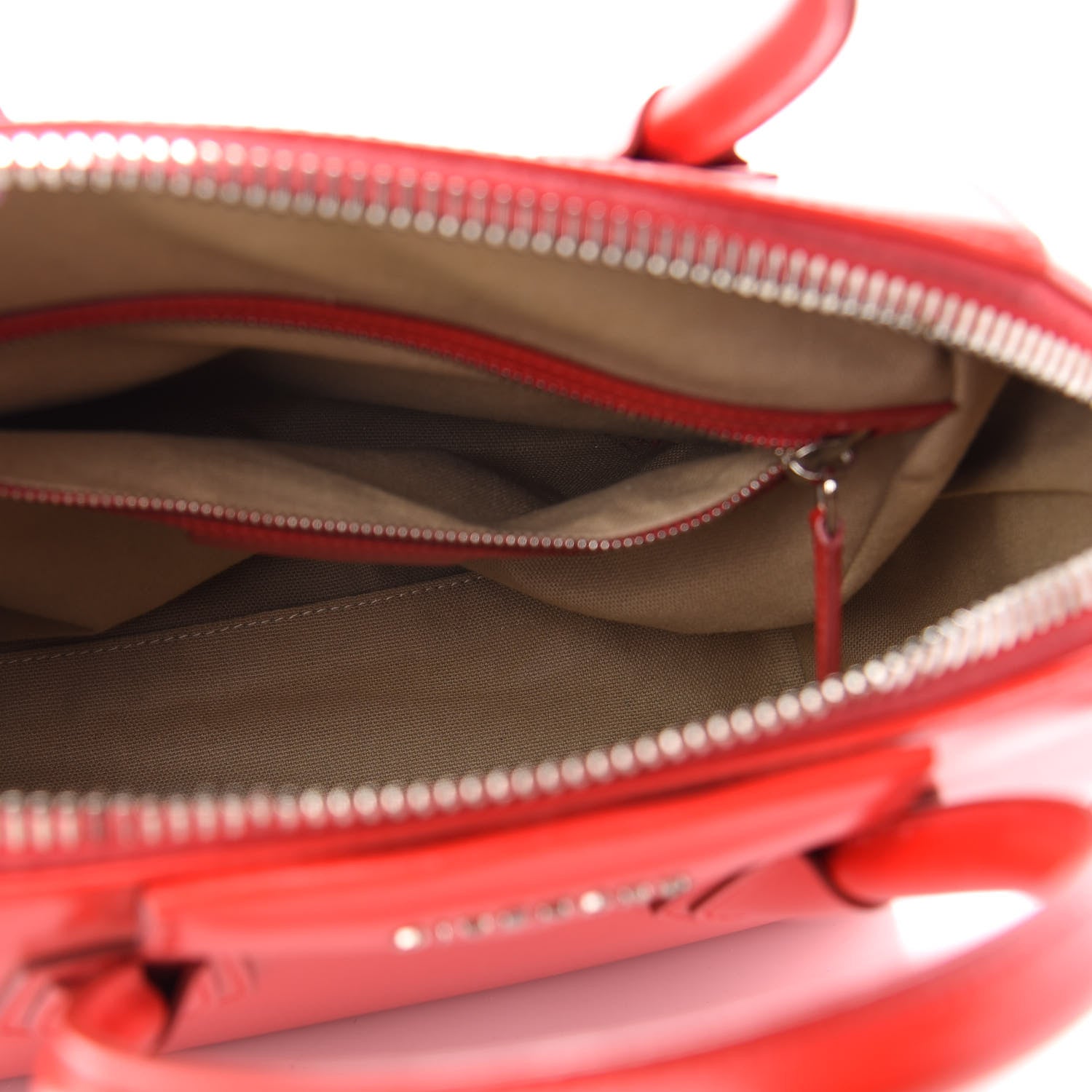 Givenchy Shiny Lord Calfskin Small Antigona Medium Red 5 of 9