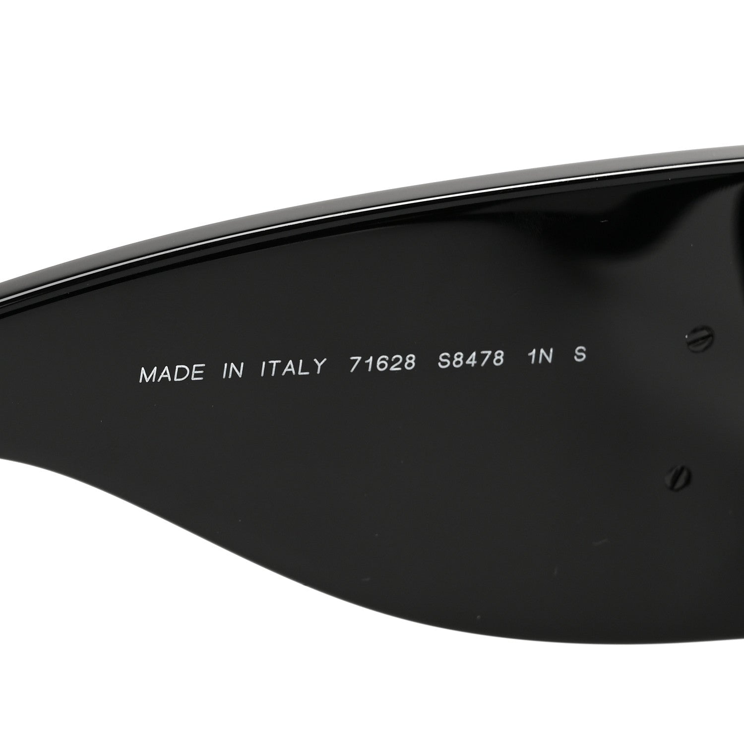 Chanel Acetate CC Logo Square Sunglasses 71628 Black White 5 of 8