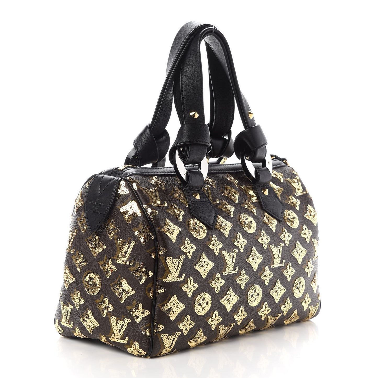 Monogram Sequins Eclipse Speedy 28 Gold