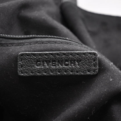 Givenchy Textured Calfskin Tinhan Hobo Black 8 of 10