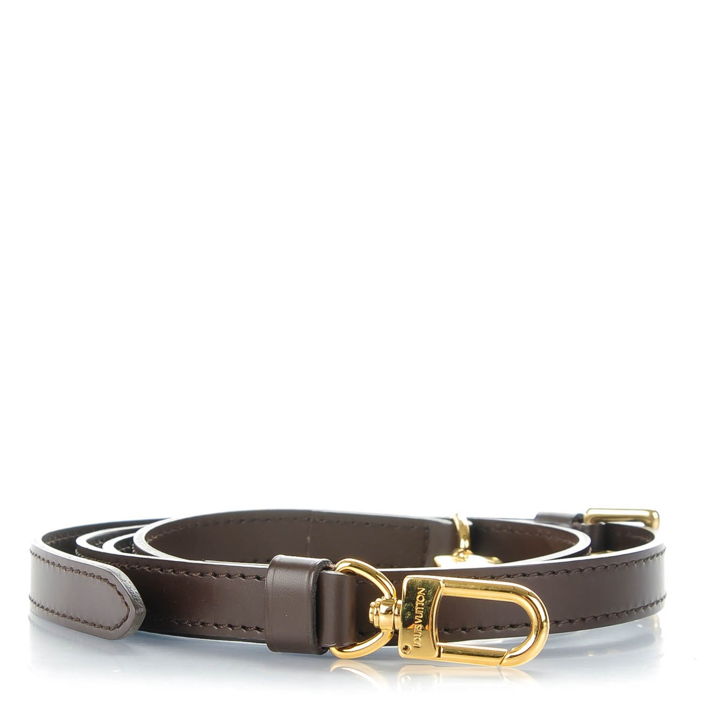 Calfskin Adjustable Shoulder Strap Brown