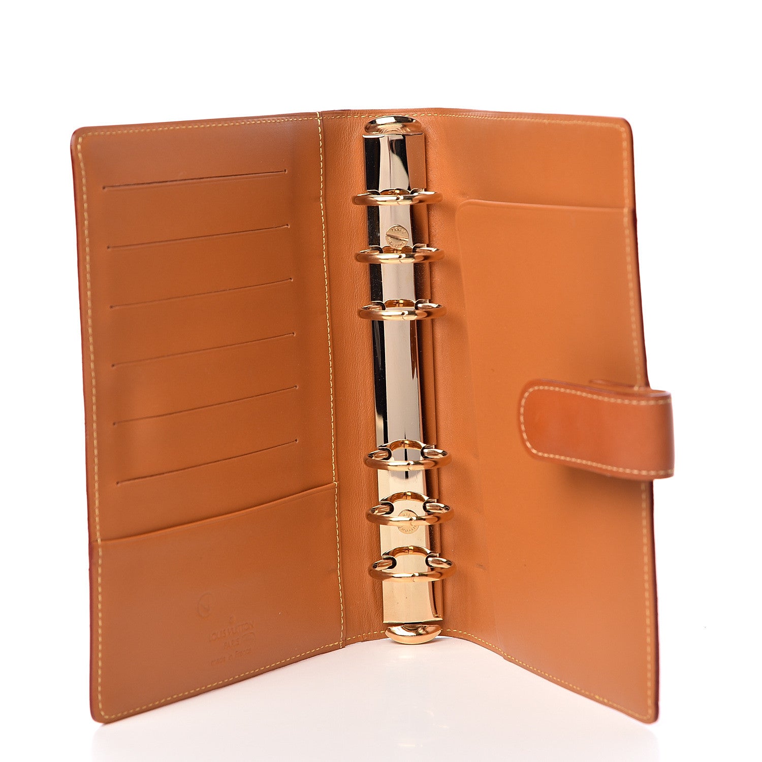 Louis Vuitton Nomade Medium Ring Agenda Cover Caramel 5 of 6