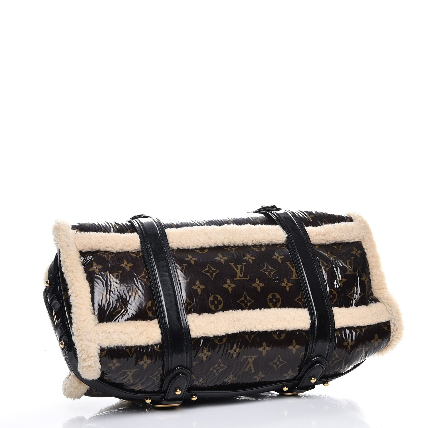 Louis Vuitton Monogram Shearling Sac Storm 4 of 9