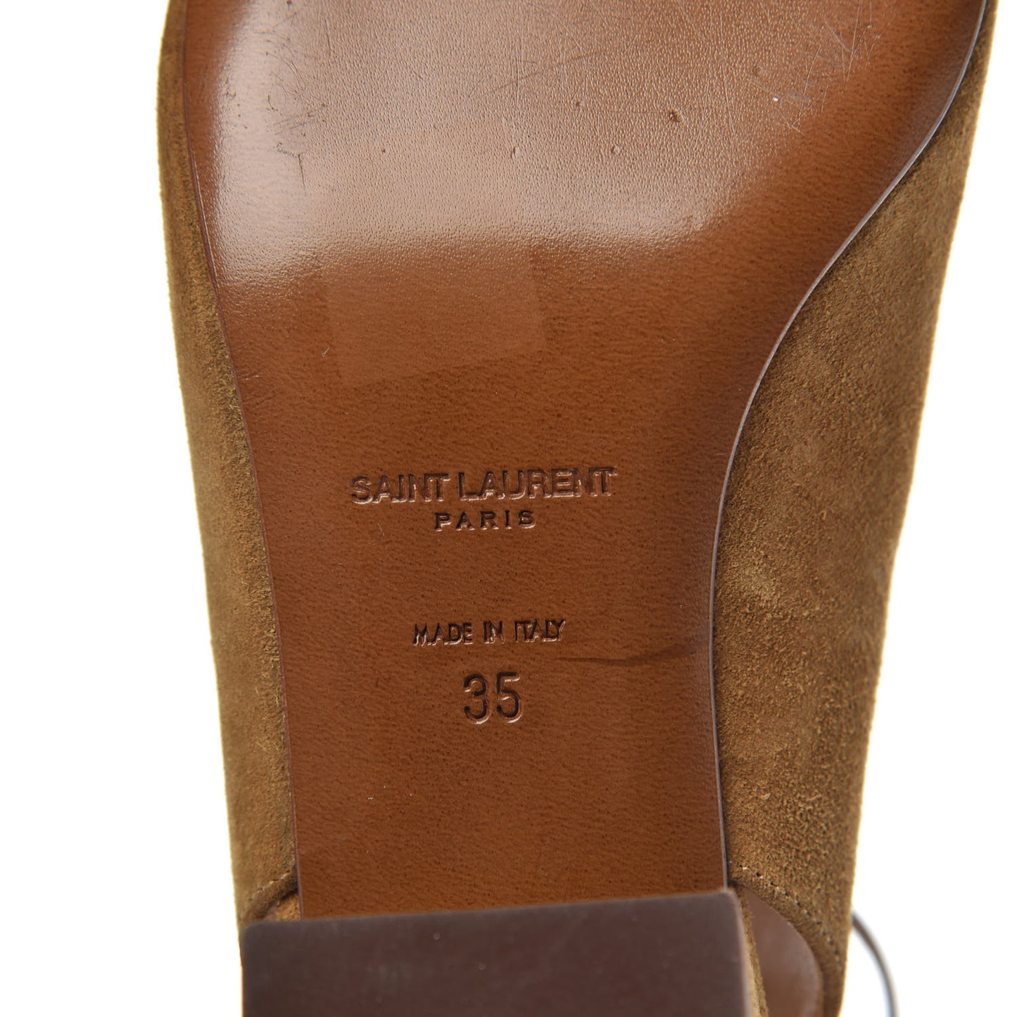 Suede Babies Knee High Gladiator Sandals 35 Tan