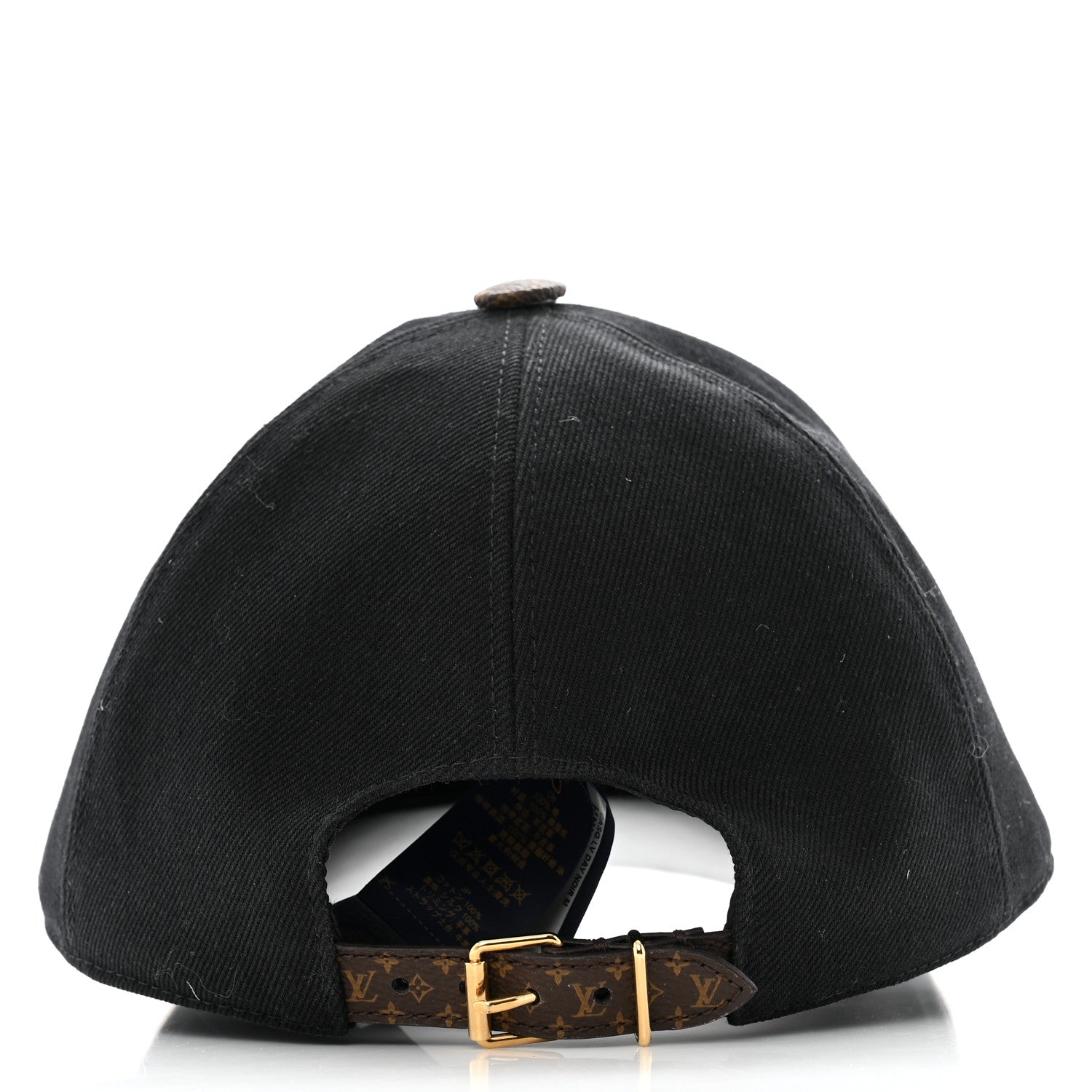 Louis Vuitton Monogram Cotton Jacquard Embroidered LV Day Cap  Black 6 of 10