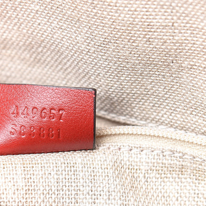 Gucci Soft Microguccissima Dome Satchel Red 7 of 10