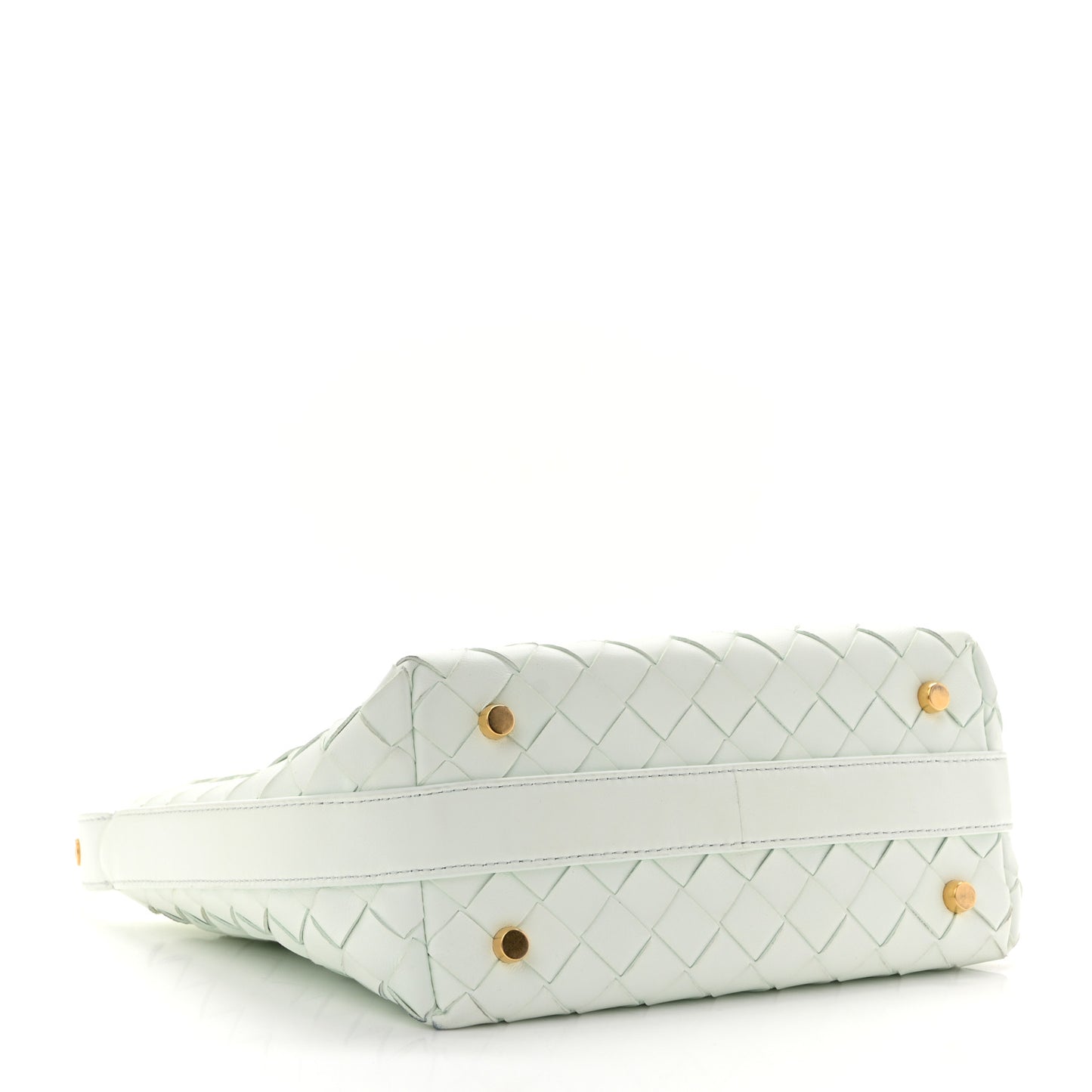 Calfskin Nappa Intrecciato Mini Wallace Glacier Muse