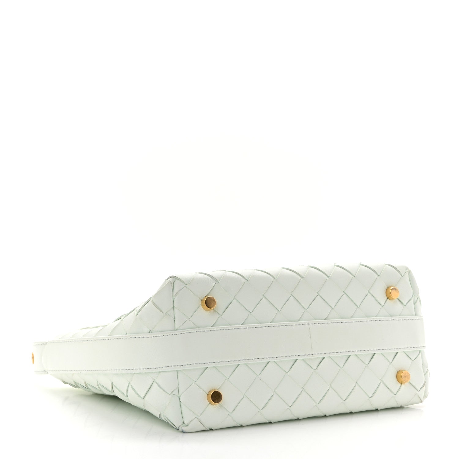 Bottega Veneta Calfskin Nappa Intrecciato Mini Wallace Glacier Muse 4 of 13