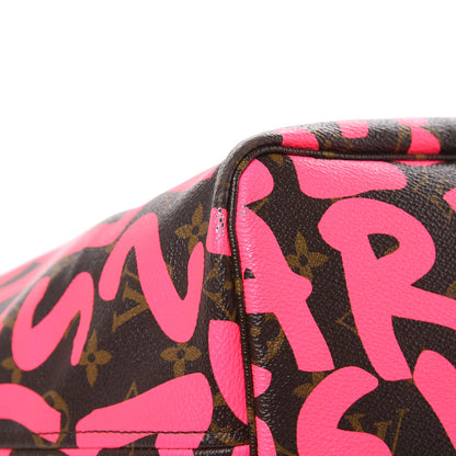 Louis Vuitton Monogram Graffiti Neverfull GM Fuchsia 10 of 22