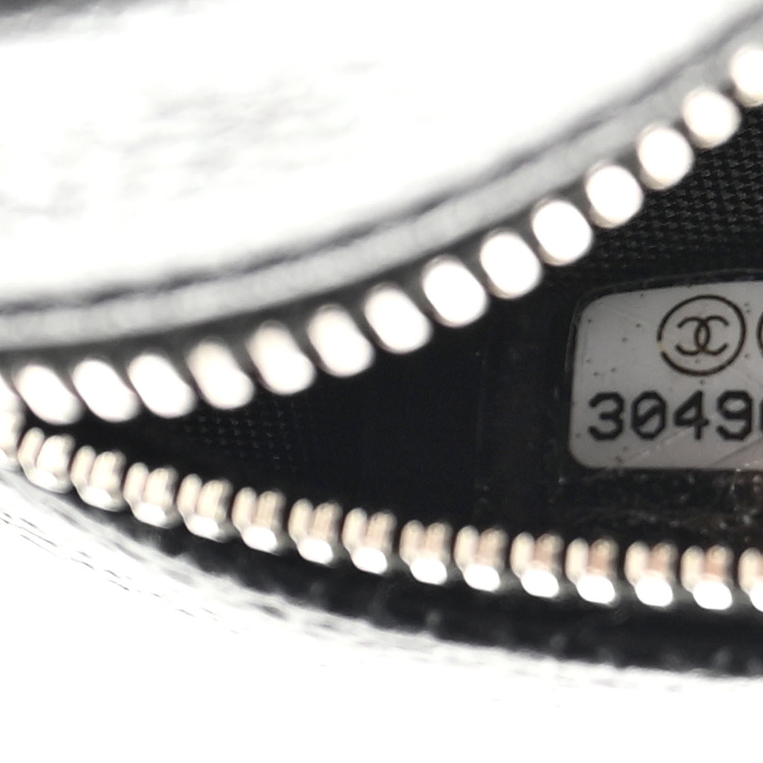 Chanel Caviar Camellia Embossed Round Clutch With Chain Black 7 of 11