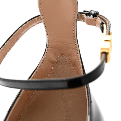 Valentino Garavani Patent Tan-Go 55/155mm Platform Pumps 39.5 Black 11 of 15