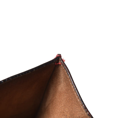 Gucci Calfskin Embossed Medium XL Tote Red 24 of 25