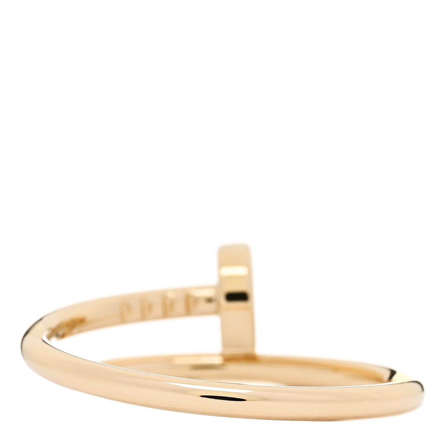 18K Yellow Gold Small Juste Un Clou Ring 53 6.25
