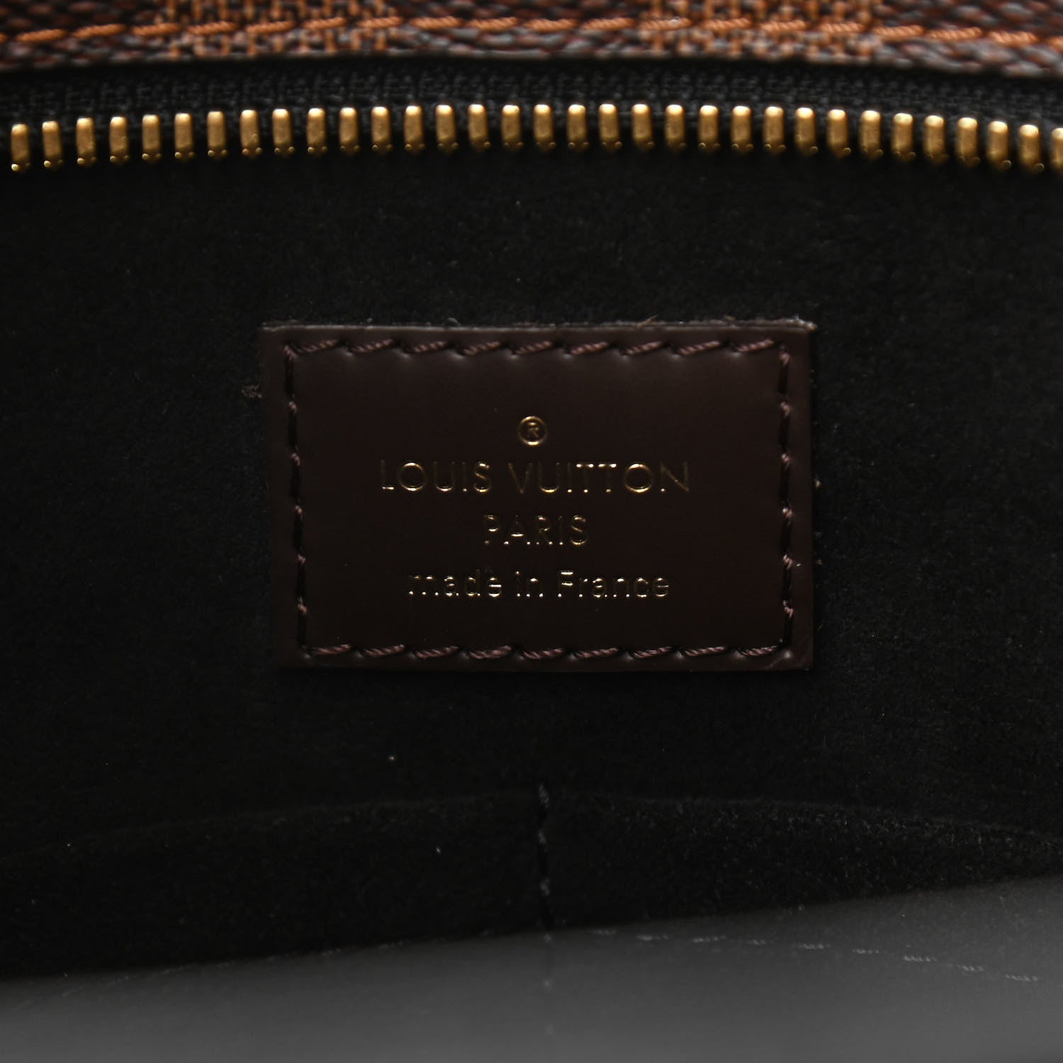 Louis Vuitton Damier Ebene Jersey Black 6 of 9