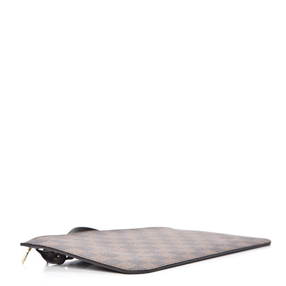 Louis Vuitton Damier Ebene Neverfull MM GM Pochette 4 of 8