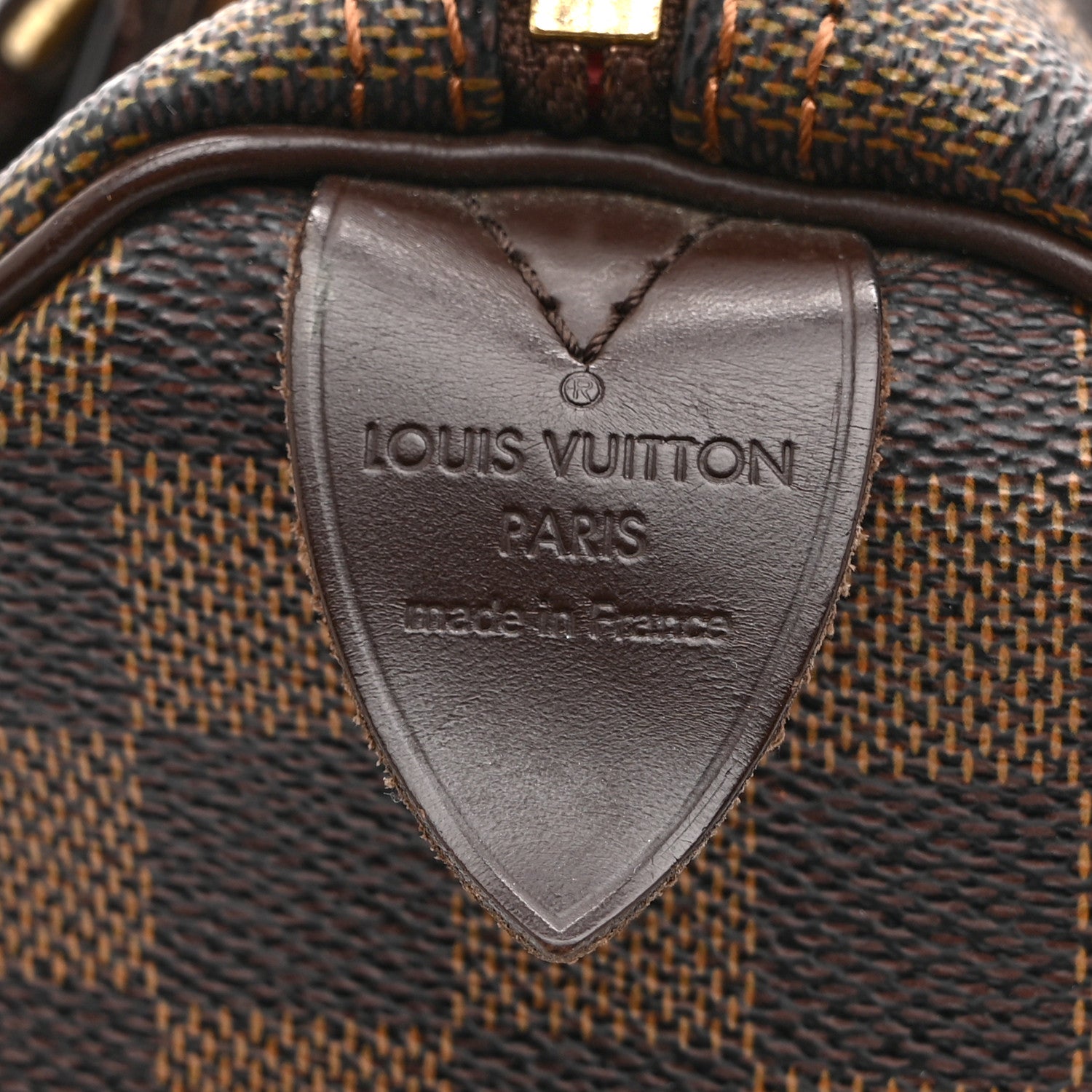 Louis Vuitton Damier Ebene Speedy 25 6 of 10
