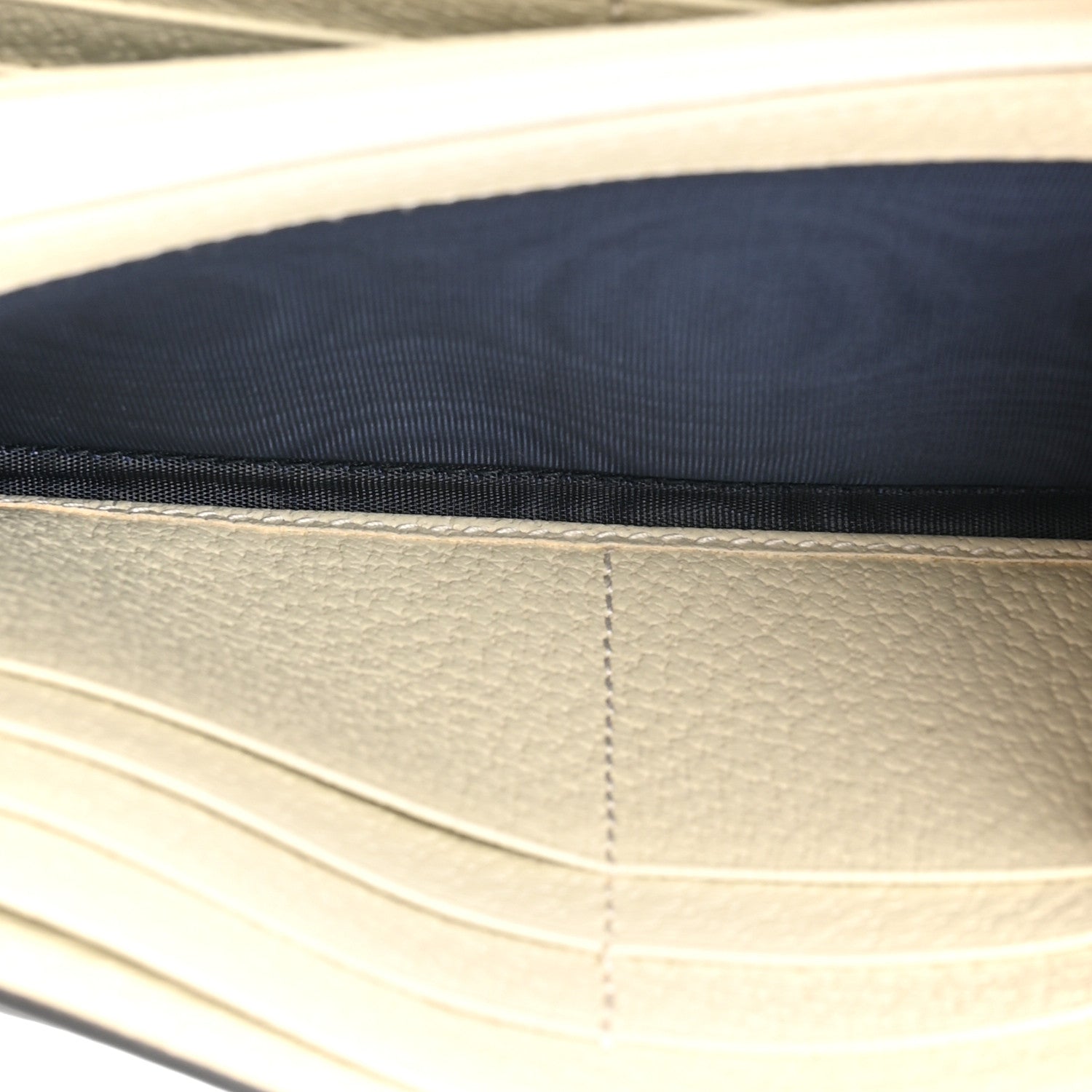 Gucci GG Supreme Monogram Textured Calfskin Web Ophidia Continental Wallet Beige White 6 of 15
