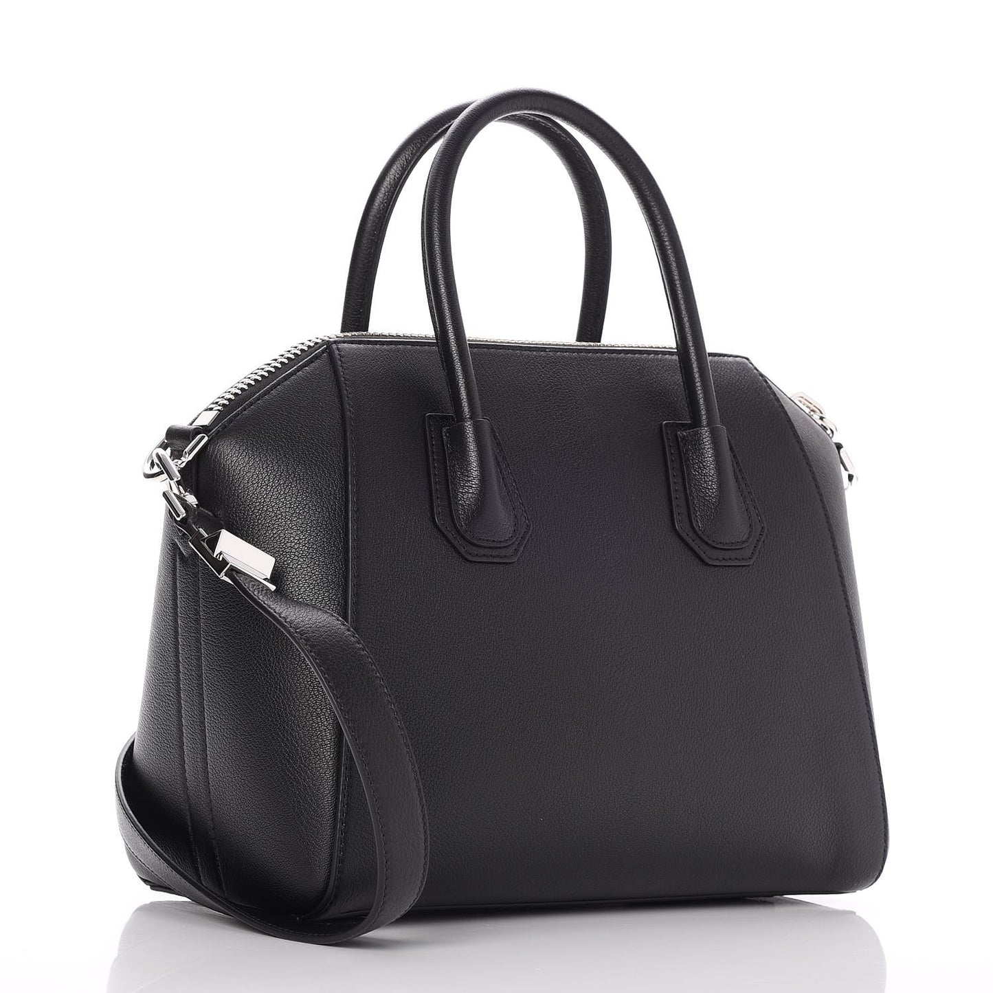 Sugar Goatskin Small Antigona Black