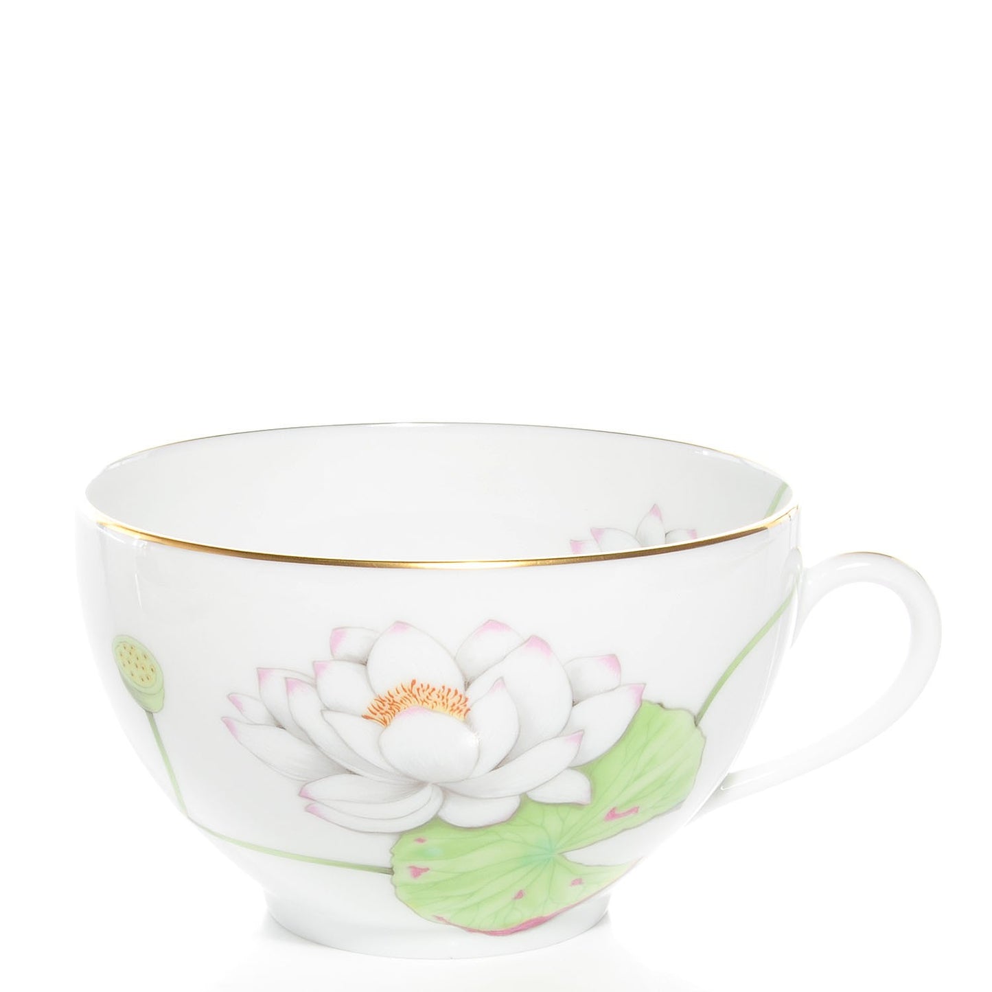 Porcelain Nil Breakfast Cup And Saucer-Set Of 2