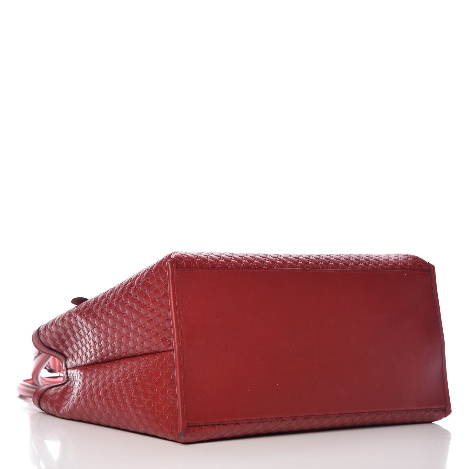 Gucci Soft Microguccissima Large Tote Red 5 of 10