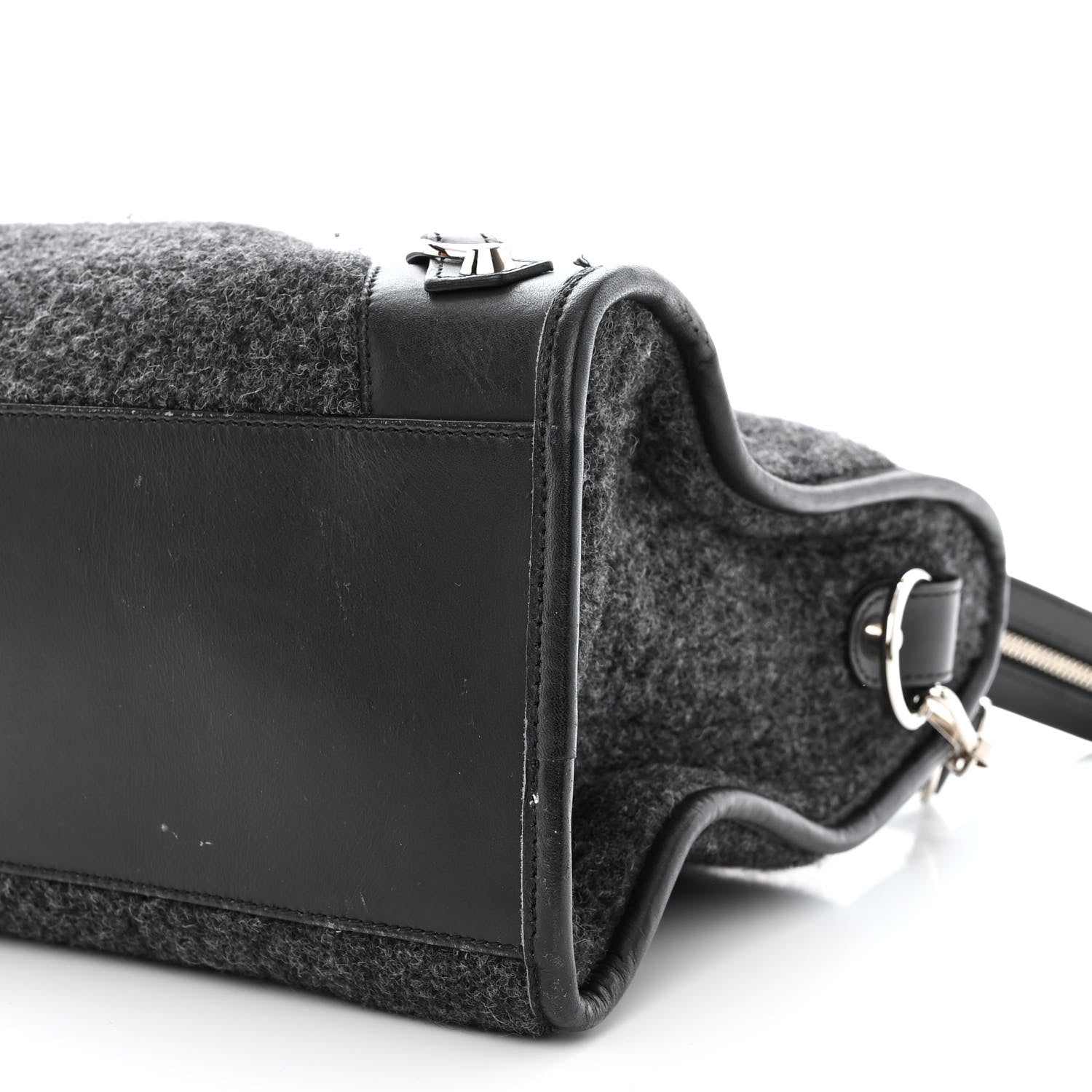 Balenciaga Alpaca Calfskin Classic Silver Hardware City Black 10 of 14