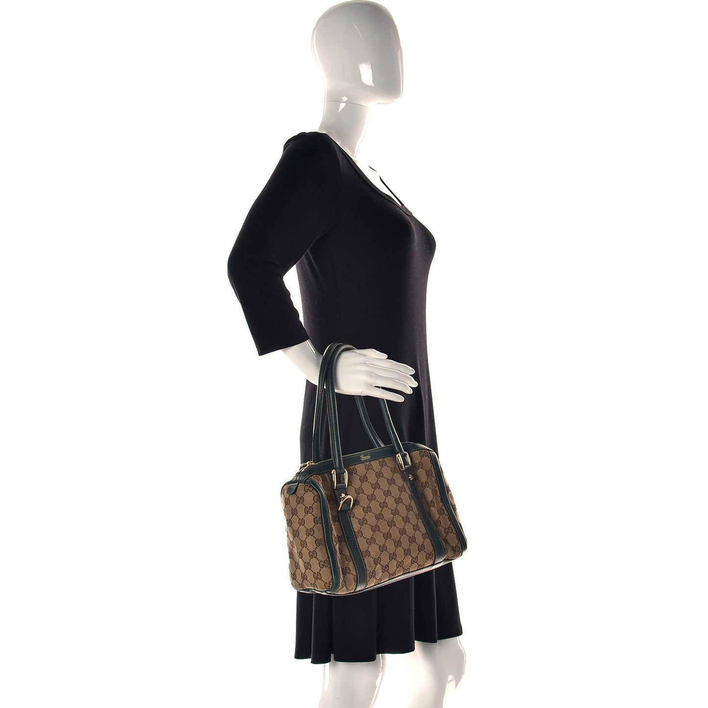 GG Plus Monogram Boston Green