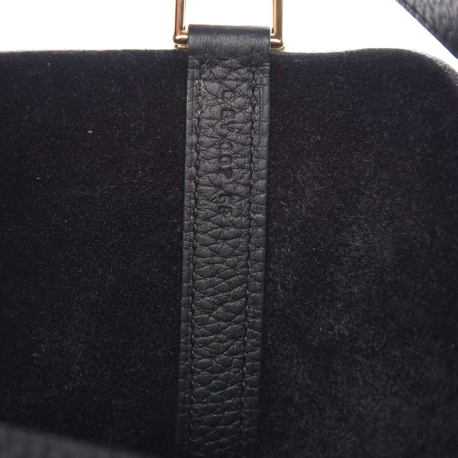 Hermes Taurillon Clemence Picotin Lock 22 MM Black 8 of 11